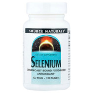 <img alt="Source Naturals, Selenium, 200 mcg, 120 Tablets" title="Source Naturals, Selenium, 200 mcg, 120 Tablets,021078008118"