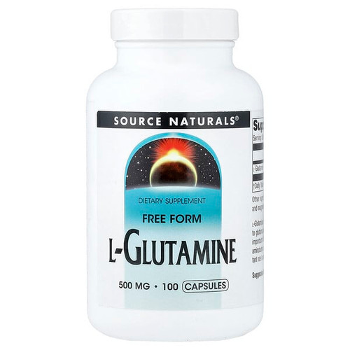 <img alt="Source Naturals, L-Glutamine, 500 mg, 100 Capsules" title="Source Naturals, L-Glutamine, 500 mg, 100 Capsules,021078016441"