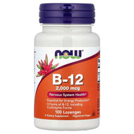<img alt="NOW Foods, B-12, 2,000 mcg, 100 Lozenges" title="NOW Foods, B-12, 2,000 mcg, 100 Lozenges,733739004598"