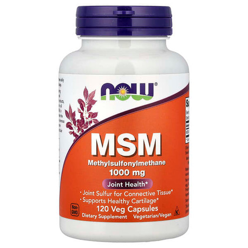 <img alt="NOW Foods, MSM, Methylsulfonylmethane, 120 Veg Capsules (1,000 mg per Capsule)" title="NOW Foods, MSM, Methylsulfonylmethane, 120 Veg Capsules (1,000 mg per Capsule),733739021205"