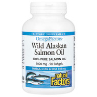 <img alt="Natural Factors, OmegaFactors, Wild Alaskan Salmon Oil, 1,000 mg, 90 Softgels" title="Natural Factors, OmegaFactors, Wild Alaskan Salmon Oil, 1,000 mg, 90 Softgels,068958022567"