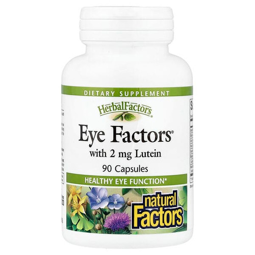 <img alt="Natural Factors, Eye Factors with Lutein, 90 Capsules" title="Natural Factors, Eye Factors with Lutein, 90 Capsules,068958046358"