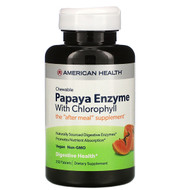 <img alt="American Health, Papaya Enzyme with Chlorophyll, 250 Chewable Tablets" title="American Health, Papaya Enzyme with Chlorophyll, 250 Chewable Tablets,076630503044"