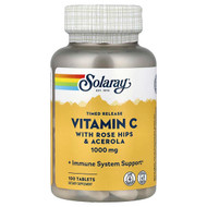 <img alt="Solaray, Timed Release Vitamin C with Rose Hip & Acerola, 1,000 mg, 100 Tablets" title="Solaray, Timed Release Vitamin C with Rose Hip & Acerola, 1,000 mg, 100 Tablets,076280044539"