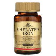 <img alt="Solgar, Chelated Iron, 100 Tablets" title="Solgar, Chelated Iron, 100 Tablets,033984006805"