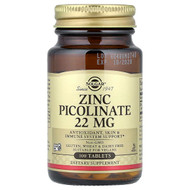 <img alt="Solgar, Zinc Picolinate, 22 mg, 100 Tablets" title="Solgar, Zinc Picolinate, 22 mg, 100 Tablets,033984037250"