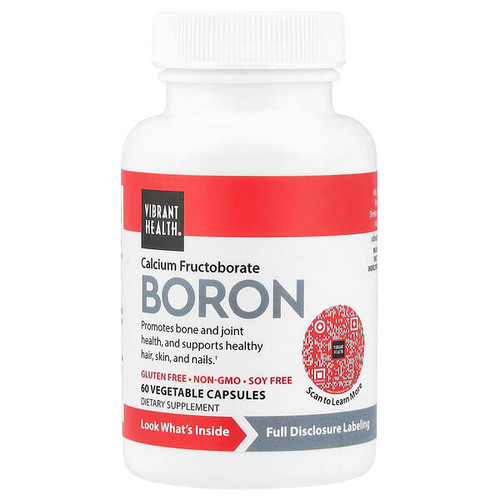 <img alt="Vibrant Health, Boron, 60 Vegetable Capsules" title="Vibrant Health, Boron, 60 Vegetable Capsules,074306800367"