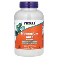<img alt="NOW Foods, Magnesium Caps, 400 mg, 180 Veg Capsules" title="NOW Foods, Magnesium Caps, 400 mg, 180 Veg Capsules,733739012838"