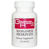 Cardiovascular Research, Manganese Picolinate, 60 Capsules
