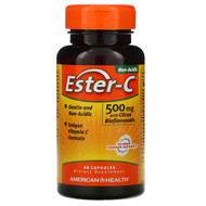 <img alt="American Health, Ester-C, 500 mg, 60 Capsules" title="American Health, Ester-C, 500 mg, 60 Capsules,076630169608"