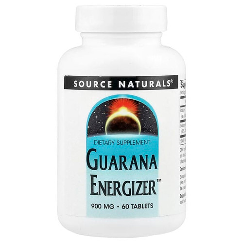 <img alt="Source Naturals, Guarana Energizer, 60 Tablets" title="Source Naturals, Guarana Energizer, 60 Tablets,021078018193"