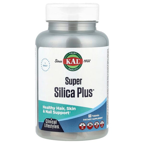 <img alt="KAL, Super Silica Plus, 60 Tablets" title="KAL, Super Silica Plus, 60 Tablets,021245798866"