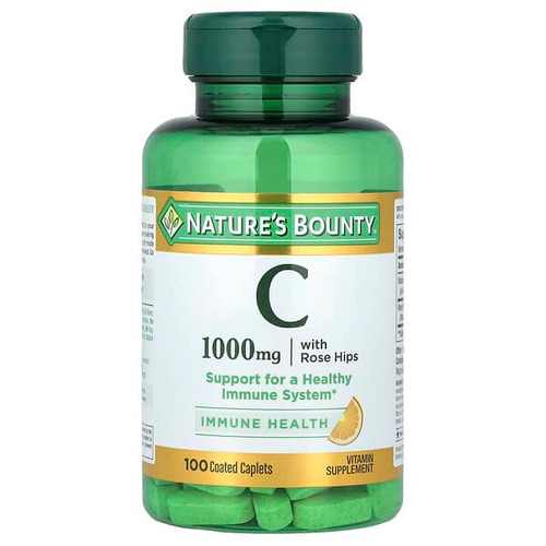 <img alt="Natures Bounty, Vitamin C with Rose Hips, 100 Coated Caplets" title="Natures Bounty, Vitamin C with Rose Hips, 100 Coated Caplets,074312006906"