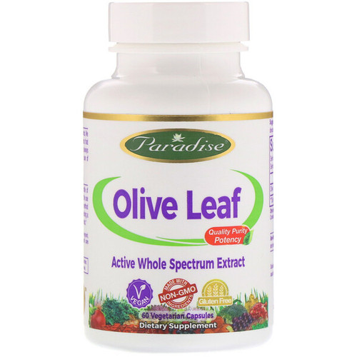 <img alt="Paradise Herbs, Olive Leaf, 60 Vegetarian Capsules" title="Paradise Herbs, Olive Leaf, 60 Vegetarian Capsules,601944777340"