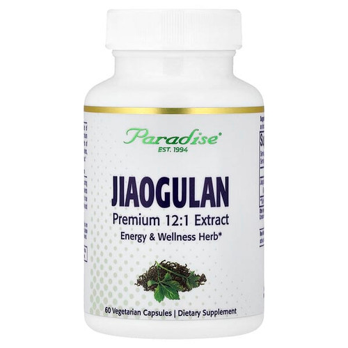 <img alt="Paradise Herbs, Jiaogulan, 60 Vegetarian Capsules (250 mg per Capsule)" title="Paradise Herbs, Jiaogulan, 60 Vegetarian Capsules (250 mg per Capsule),601944777449"