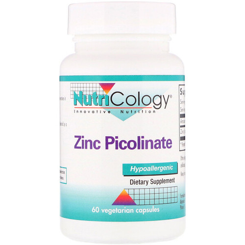<img alt="Nutricology, Zinc Picolinate, 60 Vegetarian Capsules" title="Nutricology, Zinc Picolinate, 60 Vegetarian Capsules,713947503007"