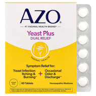 <img alt="AZO, Yeast Plus, Dual Relief, 60 Tablets" title="AZO, Yeast Plus, Dual Relief, 60 Tablets,787651606675"