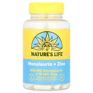 <img alt="Natures Life, Monolaurin + Zinc, 90 Capsules" title="Natures Life, Monolaurin + Zinc, 90 Capsules,010043361624"