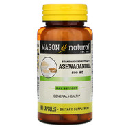 <img alt="Mason Natural, Ashwagandha, Standardized Extract, 500 mg, 60 Capsules" title="Mason Natural, Ashwagandha, Standardized Extract, 500 mg, 60 Capsules,311845178756"