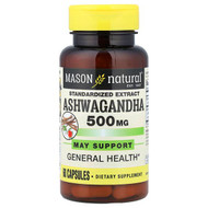 <img alt="Mason Natural, Ashwagandha, Standardized Extract, 60 Capsules" title="Mason Natural, Ashwagandha, Standardized Extract, 60 Capsules,311845178756"
