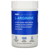 <img alt="RSP Nutrition, L-Arginine, Nitric Oxide Precursor, 750 mg, 100 Capsules" title="RSP Nutrition, L-Arginine, Nitric Oxide Precursor, 750 mg, 100 Capsules,854446006627"