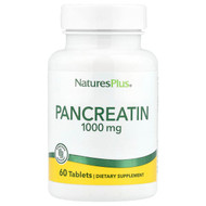 <img alt="NaturesPlus, Pancreatin, 1,000 mg, 60 Tablets" title="NaturesPlus, Pancreatin, 1,000 mg, 60 Tablets,097467043800"