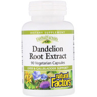 <img alt="Natural Factors, Dandelion Root Extract, 90 Vegetarian Capsules" title="Natural Factors, Dandelion Root Extract, 90 Vegetarian Capsules,068958045016"