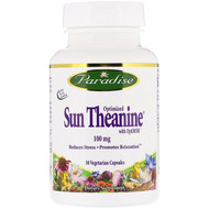 <img alt="Paradise Herbs, Optimized Sun Theanine, 100 mg, 30 Vegetarian Capsules" title="Paradise Herbs, Optimized Sun Theanine, 100 mg, 30 Vegetarian Capsules,601944777586"