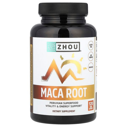 <img alt="Zhou Nutrition, Maca Root, 120 Veggie Capsules (500 mg per Capsule)" title="Zhou Nutrition, Maca Root, 120 Veggie Capsules (500 mg per Capsule),669191797481"