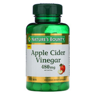 <img alt="Natures Bounty, Apple Cider Vinegar, 480 mg, 200 Tablets" title="Natures Bounty, Apple Cider Vinegar, 480 mg, 200 Tablets,074312785702"