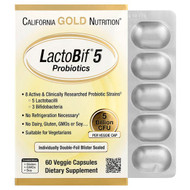 <img alt="California Gold Nutrition, LactoBif 5 Probiotics, 5 Billion CFU, 60 Veggie Capsules" title="California Gold Nutrition, LactoBif 5 Probiotics, 5 Billion CFU, 60 Veggie Capsules,898220009633"