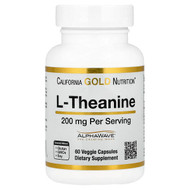 <img alt="California Gold Nutrition, L-Theanine, Featuring AlphaWave, 200 mg, 60 Veggie Capsules" title="California Gold Nutrition, L-Theanine, Featuring AlphaWave, 200 mg, 60 Veggie Capsules,898220012428"