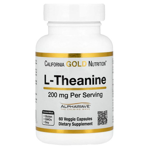<img alt="California Gold Nutrition, L-Theanine, Featuring AlphaWave, 200 mg, 60 Veggie Capsules" title="California Gold Nutrition, L-Theanine, Featuring AlphaWave, 200 mg, 60 Veggie Capsules,898220012428"