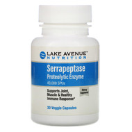 <img alt="Lake Avenue Nutrition, Serrapeptase, Proteolytic Enzyme, 40,000 SPUs, 30 Veggie Capsules" title="Lake Avenue Nutrition, Serrapeptase, Proteolytic Enzyme, 40,000 SPUs, 30 Veggie Capsules,898220015733"