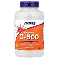 <img alt="NOW Foods, C-500, Orange, 100 Tablets" title="NOW Foods, C-500, Orange, 100 Tablets,733739006301"
