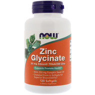 <img alt="Now Foods, Zinc Glycinate, 120 Softgels" title="Now Foods, Zinc Glycinate, 120 Softgels,733739015549"