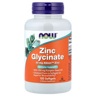 <img alt="NOW Foods, Zinc Glycinate, 120 Softgels" title="NOW Foods, Zinc Glycinate, 120 Softgels,733739015549"