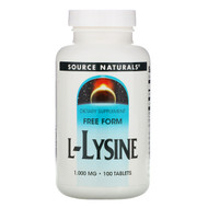 <img alt="Source Naturals, L-Lysine, 1,000 mg, 100 Tablets" title="Source Naturals, L-Lysine, 1,000 mg, 100 Tablets,021078001423"
