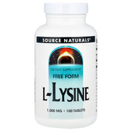 <img alt="Source Naturals, L-Lysine, 1,000 mg, 100 Tablets" title="Source Naturals, L-Lysine, 1,000 mg, 100 Tablets,021078001423"