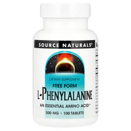 <img alt="Source Naturals, L-Phenylalanine, 100 Tablets" title="Source Naturals, L-Phenylalanine, 100 Tablets,021078001614"