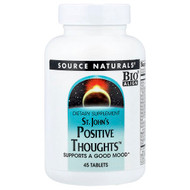 <img alt="Source Naturals, St. Johns Positive Thoughts, 45 Tablets" title="Source Naturals, St. Johns Positive Thoughts, 45 Tablets,021078003489"