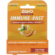 <img alt="Zand, Immune Fast, Zesty Orange, 15 Chewable Tablets" title="Zand, Immune Fast, Zesty Orange, 15 Chewable Tablets,041954964482"