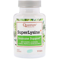 <img alt="Quantum Health, Super Lysine+, Immune Support, 90 Tablets" title="Quantum Health, Super Lysine+, Immune Support, 90 Tablets,046985001106"