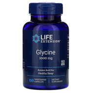 <img alt="Life Extension, Glycine, 1,000 mg, 100 Vegetarian Capsules" title="Life Extension, Glycine, 1,000 mg, 100 Vegetarian Capsules,737870166917"