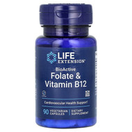 <img alt="Life Extension, BioActive, Folate & Vitamin B12, 90 Vegetarian Capsules" title="Life Extension, BioActive, Folate & Vitamin B12, 90 Vegetarian Capsules,737870184294"