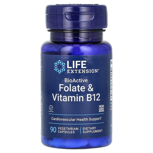 <img alt="Life Extension, BioActive, Folate & Vitamin B12, 90 Vegetarian Capsules" title="Life Extension, BioActive, Folate & Vitamin B12, 90 Vegetarian Capsules,737870184294"