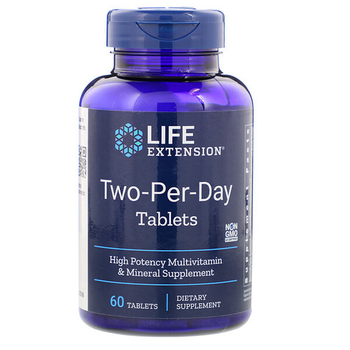 <img alt="Life Extension, Two-Per-Day Tablets, 60 Tablets" title="Life Extension, Two-Per-Day Tablets, 60 Tablets,737870231660"