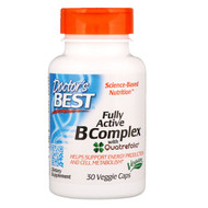 <img alt="Doctors Best, Fully Active B Complex with Quatrefolic, 30 Veggie Caps" title="Doctors Best, Fully Active B Complex with Quatrefolic, 30 Veggie Caps,753950002999"