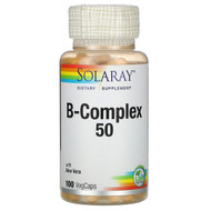 <img alt="Solaray, B-Complex 50, 100 Veggie Caps" title="Solaray, B-Complex 50, 100 Veggie Caps,076280042719"