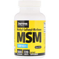 <img alt="Jarrow Formulas, MSM, Methyl-Sulfonyl-Methane, 1,000 mg, 120 Tablets" title="Jarrow Formulas, MSM, Methyl-Sulfonyl-Methane, 1,000 mg, 120 Tablets,790011190165"